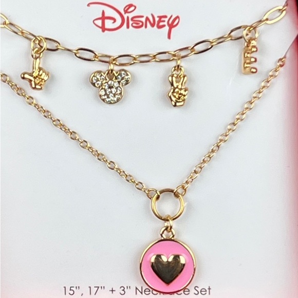 Disney Heart Gold Colored Necklace - Picture 4 of 6